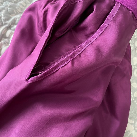 Pendleton Raspberry Midi Wool Skirt Size 8 - Picture 4 of 5